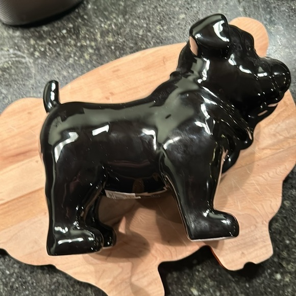 Bulldog Statue Black 8”L x 7”H x 5”W Ceramic Statue New Condition No Defects - Picture 7 of 9